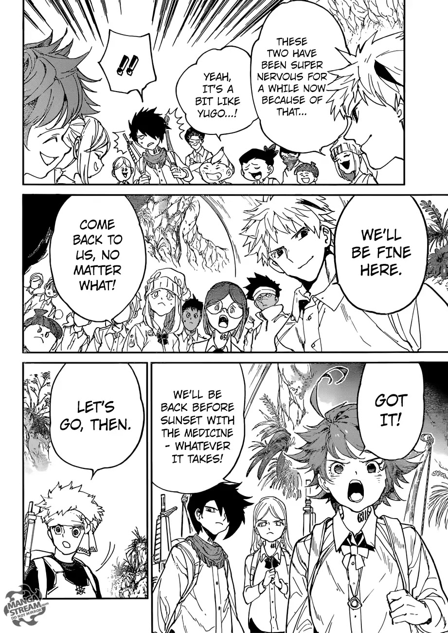 Yakusoku no Neverland Chapter 116 page 9 - Chapter 116: Infiltrating the Cage
