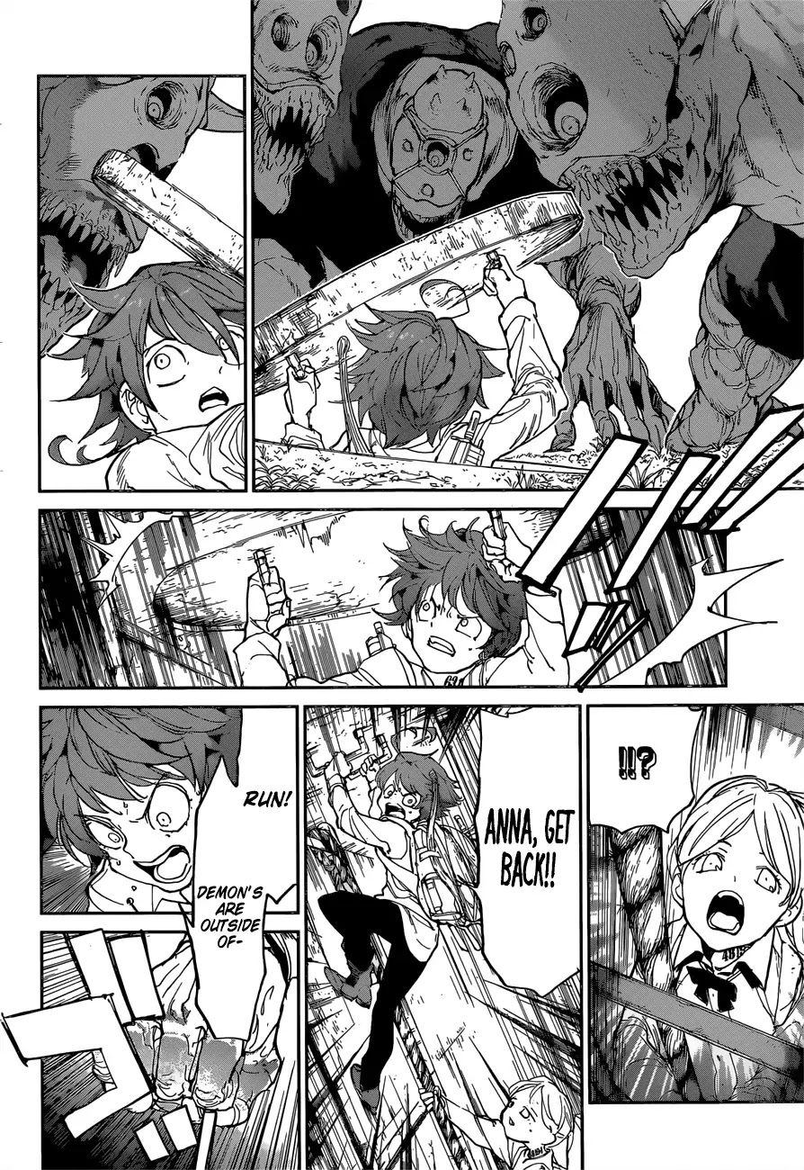 Yakusoku no Neverland Chapter 117 page 10 - Chapter 117: Cage Raid (2)