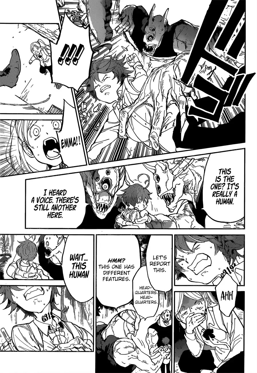 Yakusoku no Neverland Chapter 117 page 11 - Chapter 117: Cage Raid (2)
