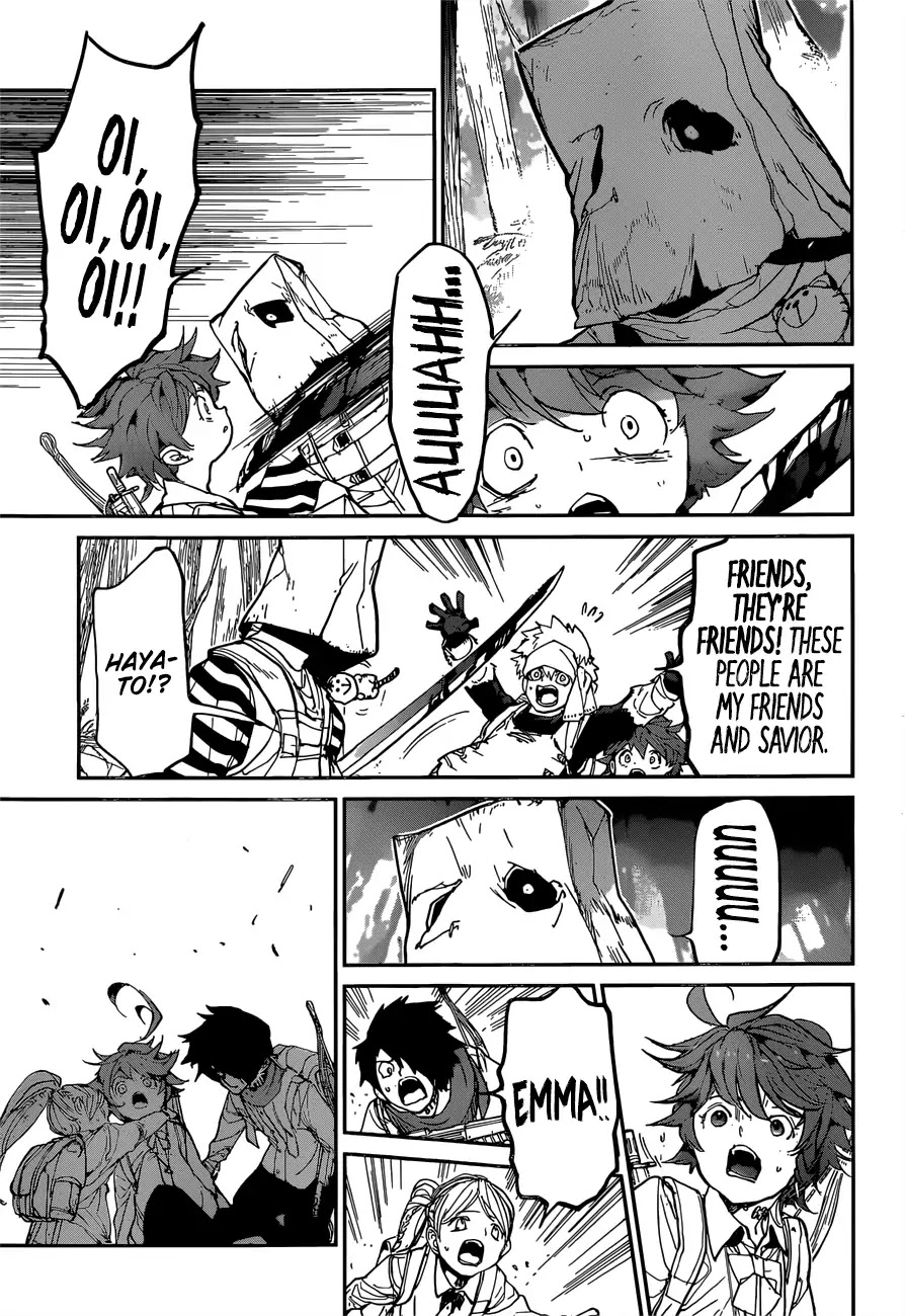 Yakusoku no Neverland Chapter 117 page 16 - Chapter 117: Cage Raid (2)