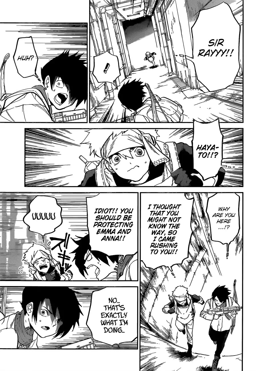 Yakusoku no Neverland Chapter 117 page 5 - Chapter 117: Cage Raid (2)