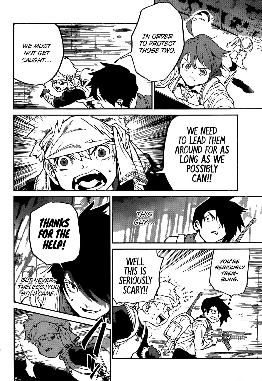 Yakusoku no Neverland Chapter 117 page 6 - Chapter 117: Cage Raid (2)