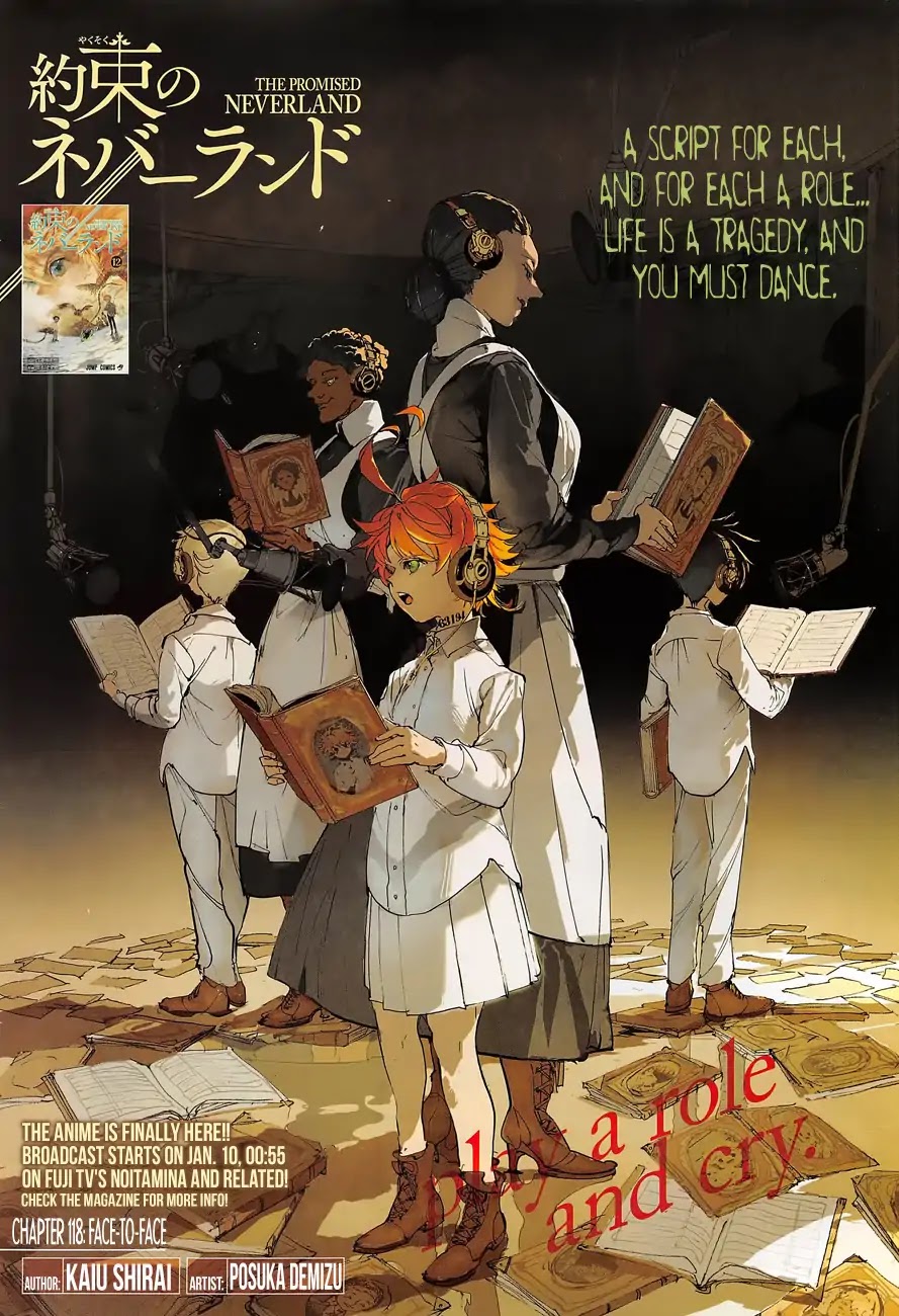Yakusoku no Neverland Chapter 118 page 1 - Chapter 118: Face to Face