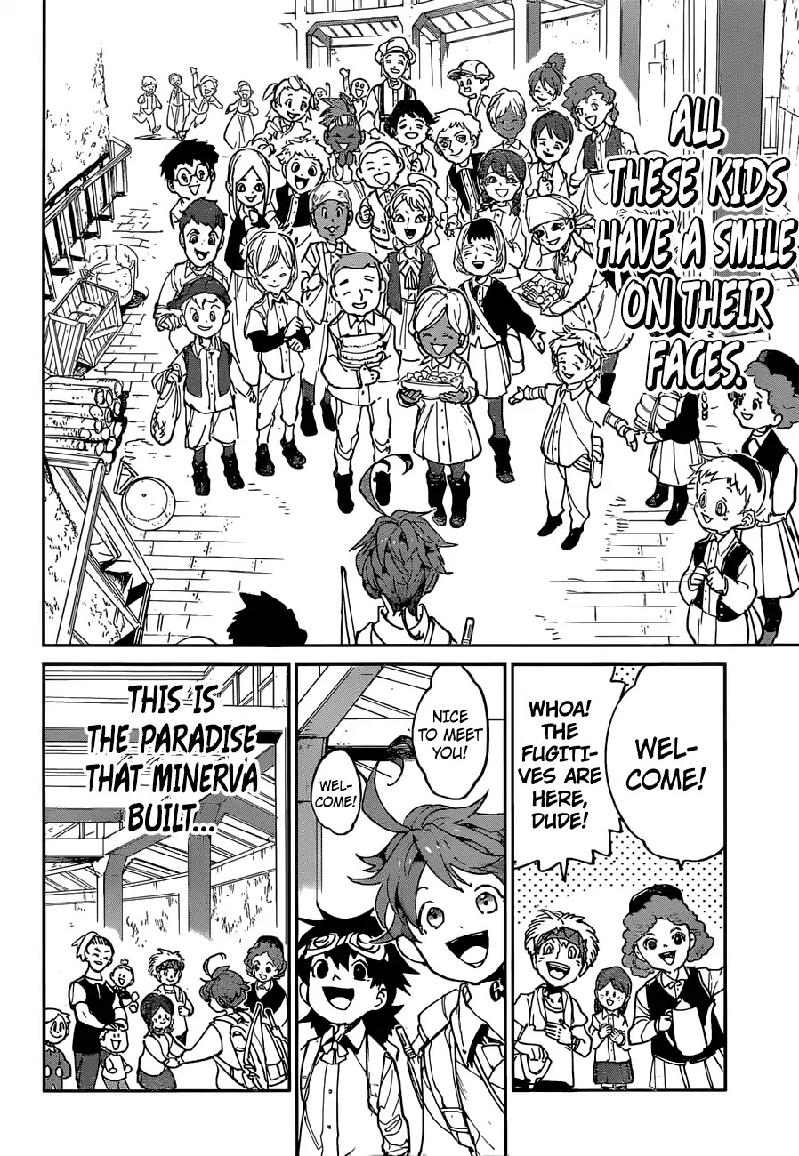 Yakusoku no Neverland Chapter 118 page 13 - Chapter 118: Face to Face