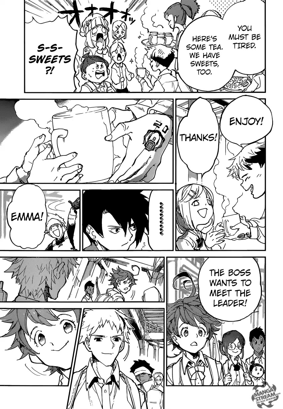 Yakusoku no Neverland Chapter 118 page 14 - Chapter 118: Face to Face