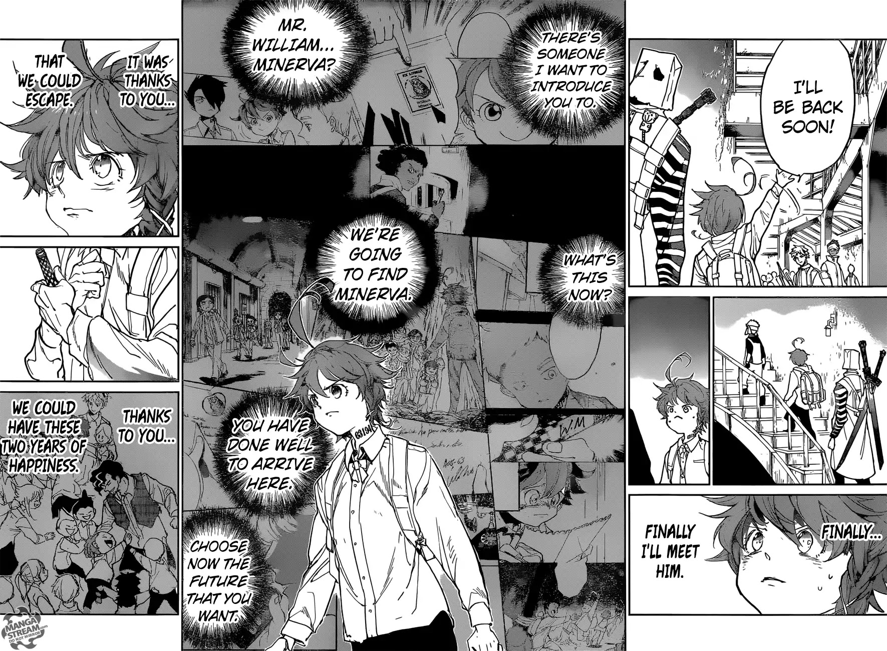 Yakusoku no Neverland Chapter 118 page 15 - Chapter 118: Face to Face