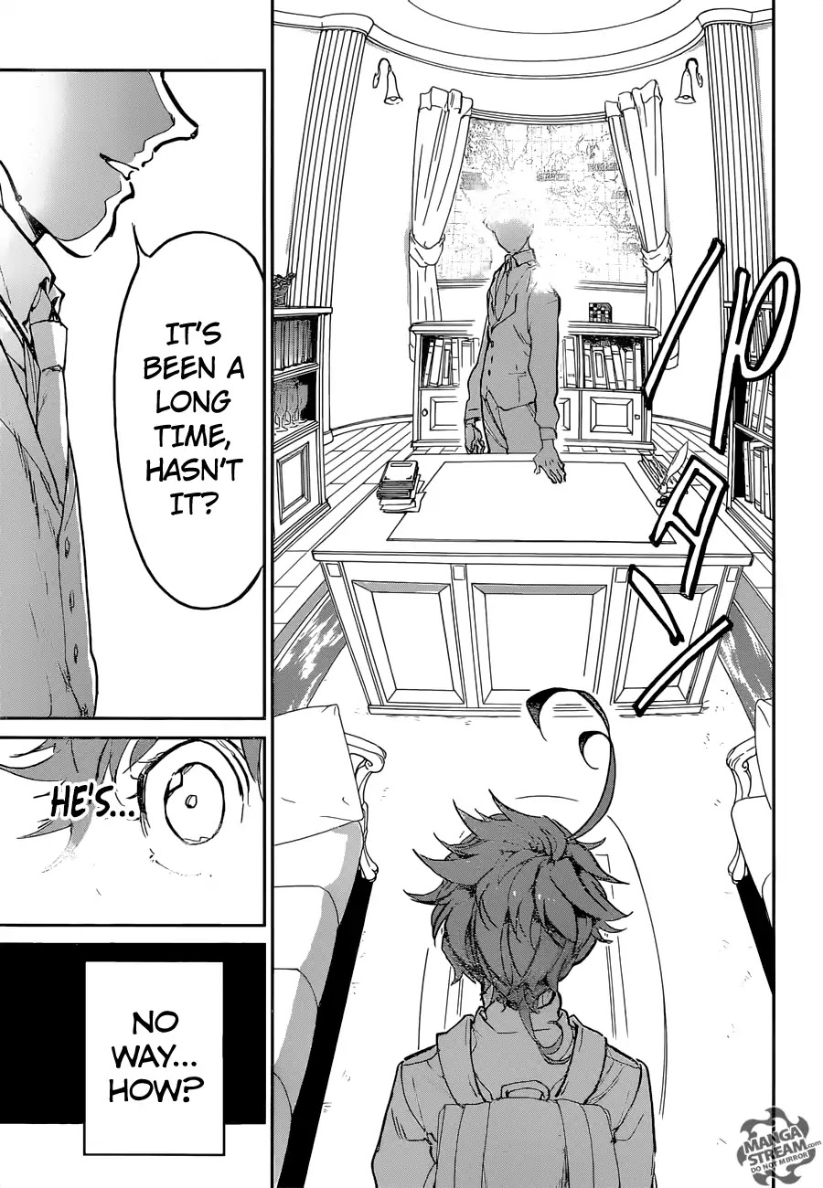 Yakusoku no Neverland Chapter 118 page 17 - Chapter 118: Face to Face
