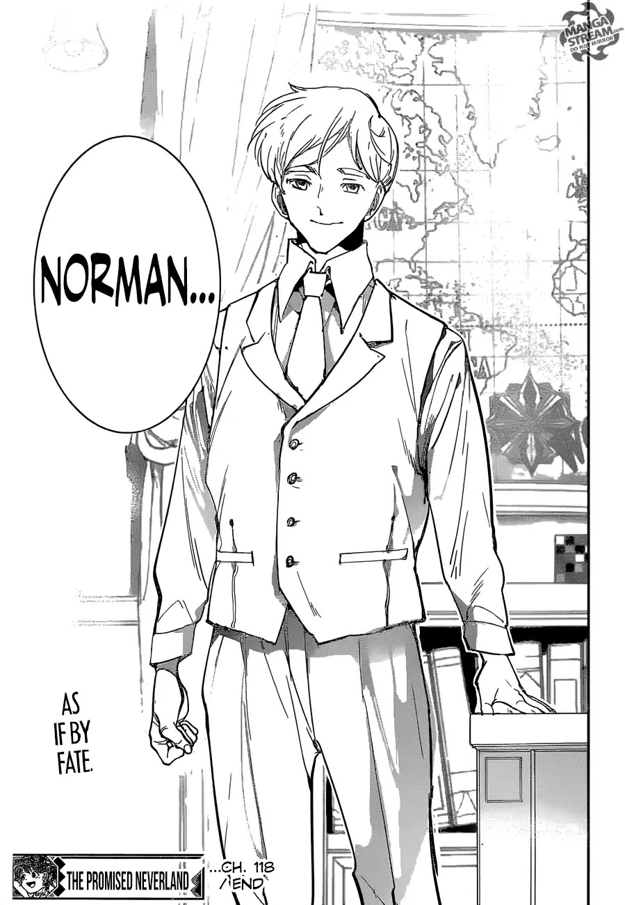 Yakusoku no Neverland Chapter 118 page 19 - Chapter 118: Face to Face