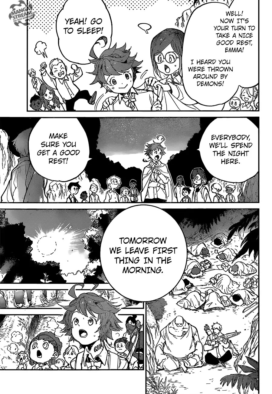 Yakusoku no Neverland Chapter 118 page 5 - Chapter 118: Face to Face