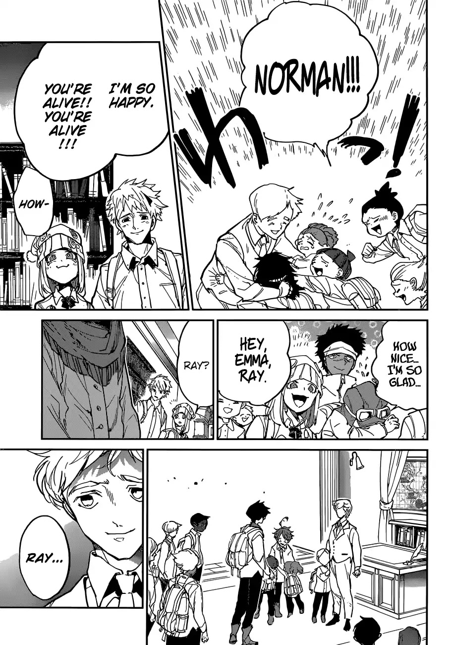 Yakusoku no Neverland Chapter 119 page 12 - Chapter 119: Unexpected Meeting