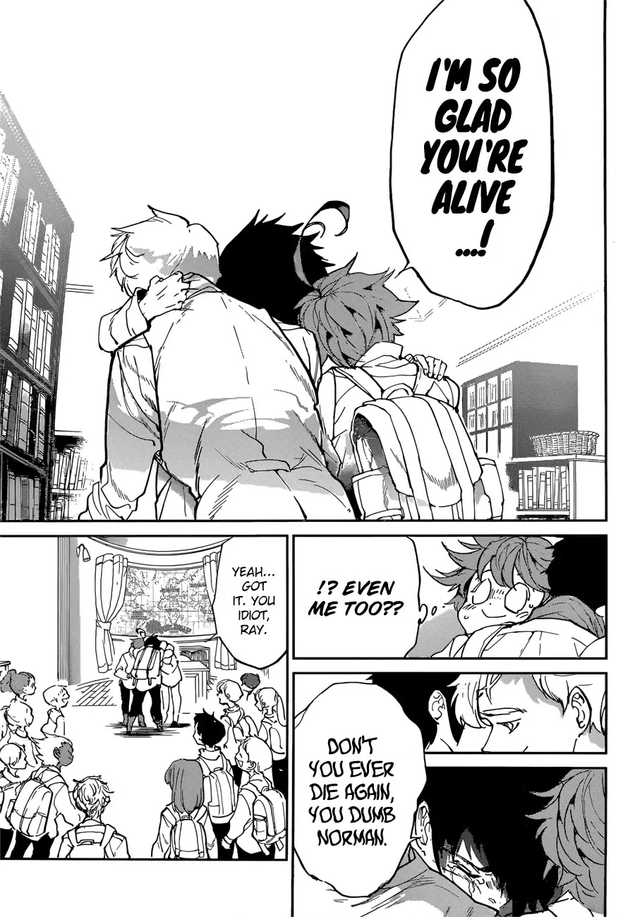 Yakusoku no Neverland Chapter 119 page 14 - Chapter 119: Unexpected Meeting