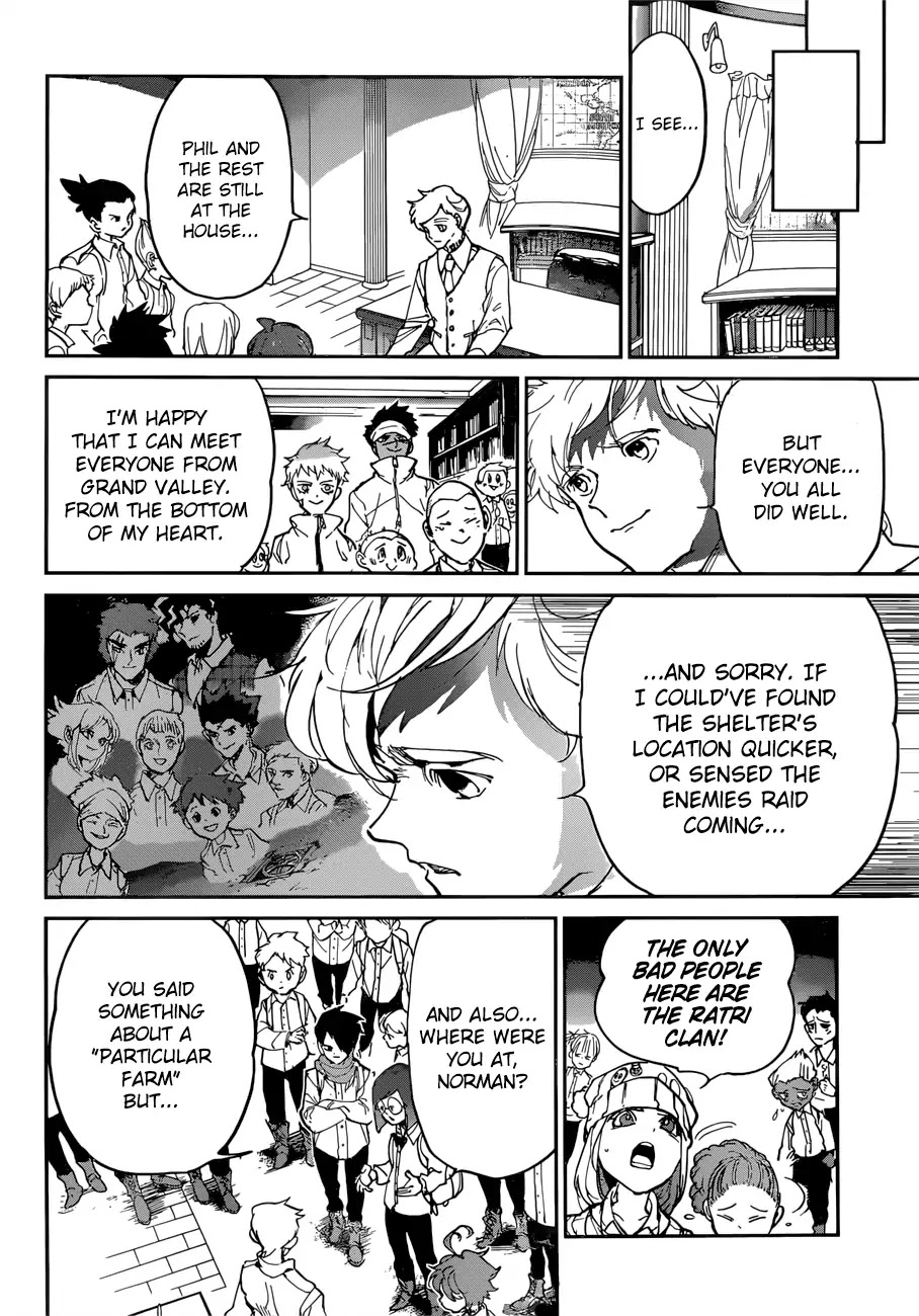 Yakusoku no Neverland Chapter 119 page 15 - Chapter 119: Unexpected Meeting