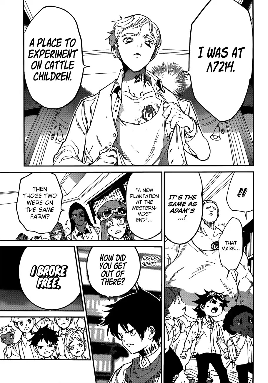 Yakusoku no Neverland Chapter 119 page 16 - Chapter 119: Unexpected Meeting