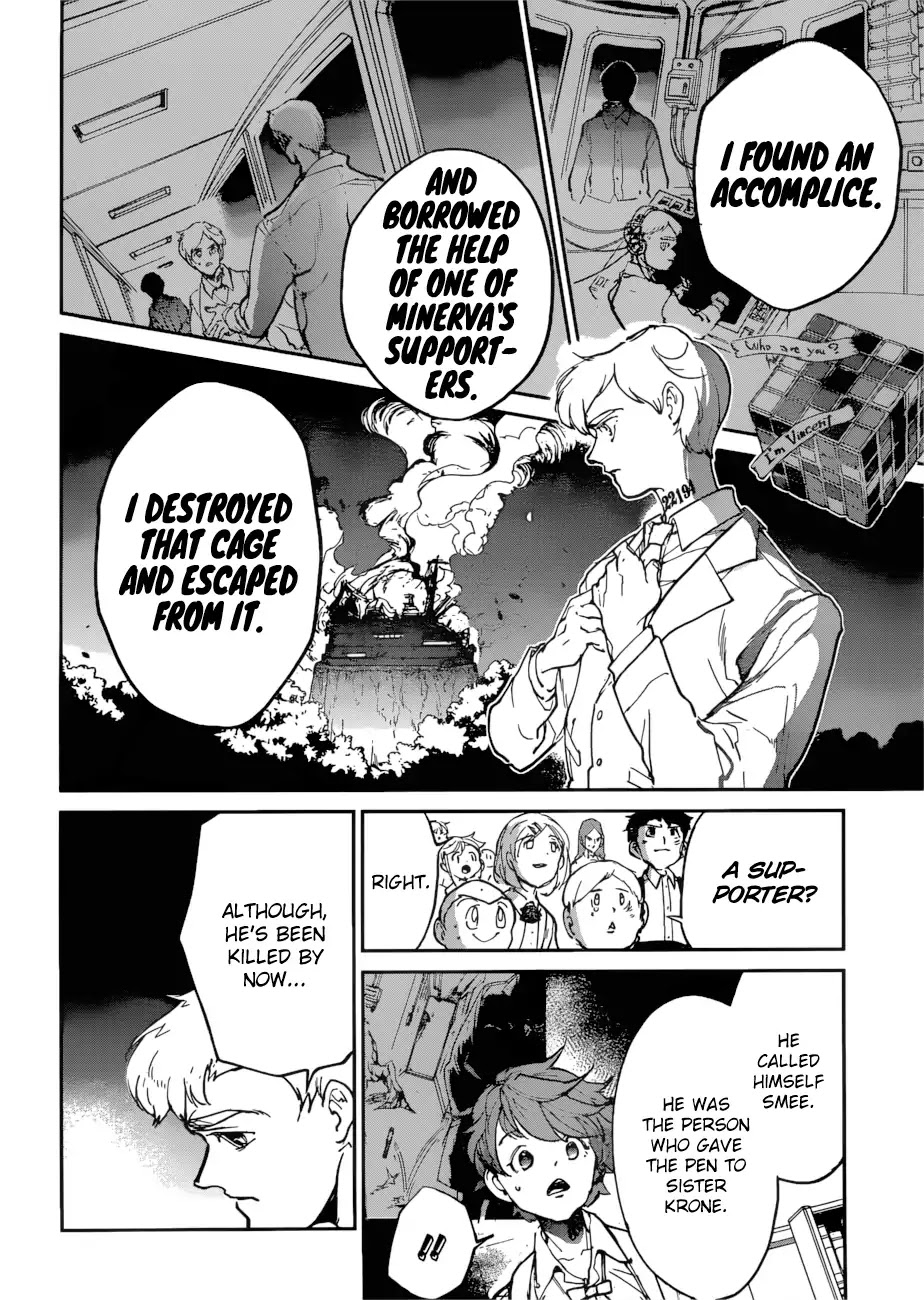 Yakusoku no Neverland Chapter 119 page 17 - Chapter 119: Unexpected Meeting