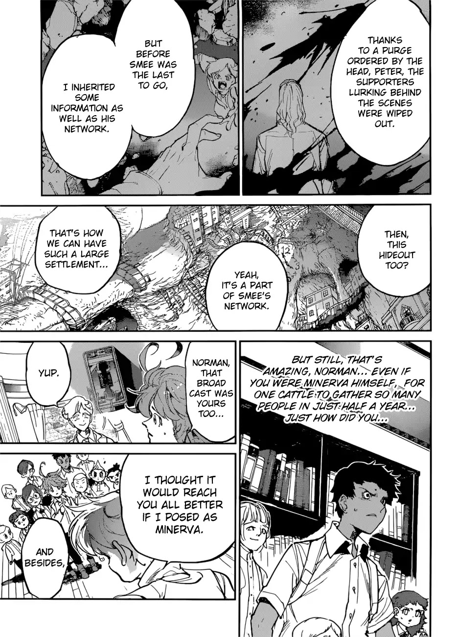 Yakusoku no Neverland Chapter 119 page 18 - Chapter 119: Unexpected Meeting
