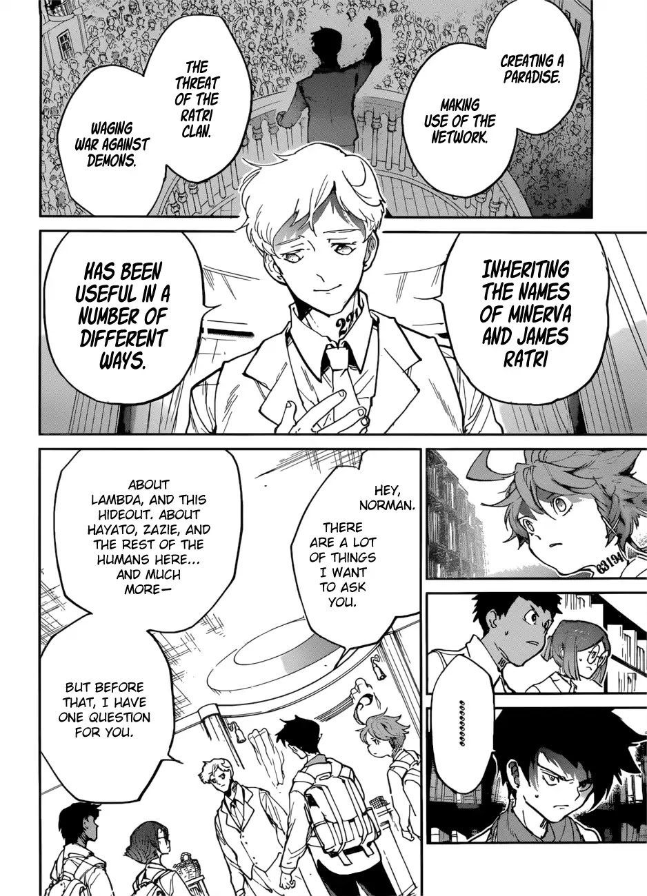 Yakusoku no Neverland Chapter 119 page 19 - Chapter 119: Unexpected Meeting