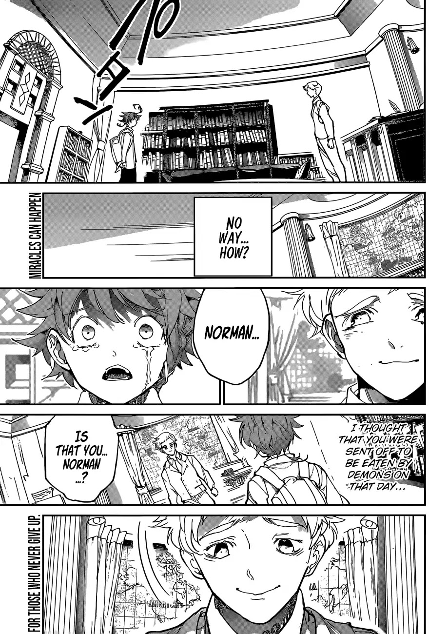 Yakusoku no Neverland Chapter 119 page 4 - Chapter 119: Unexpected Meeting