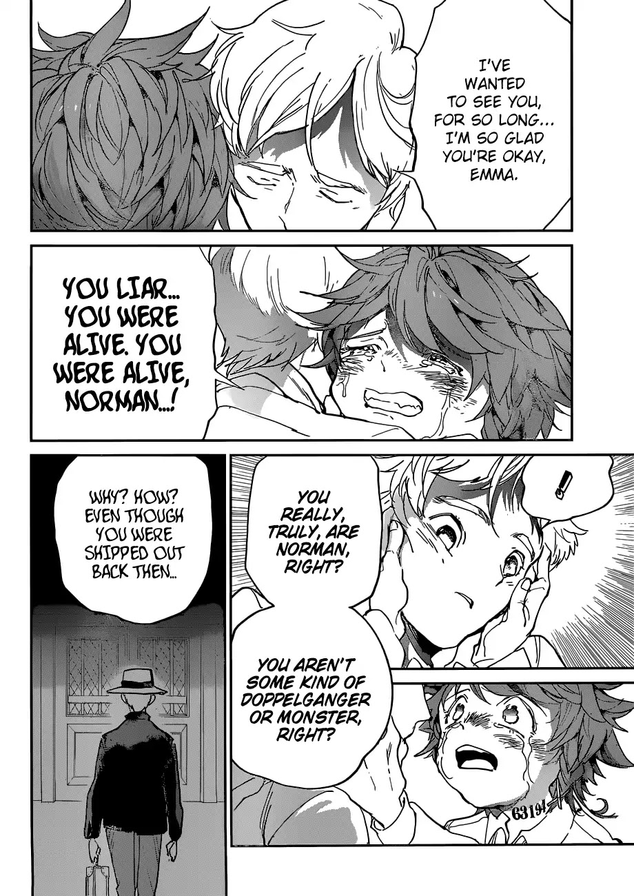 Yakusoku no Neverland Chapter 119 page 8 - Chapter 119: Unexpected Meeting