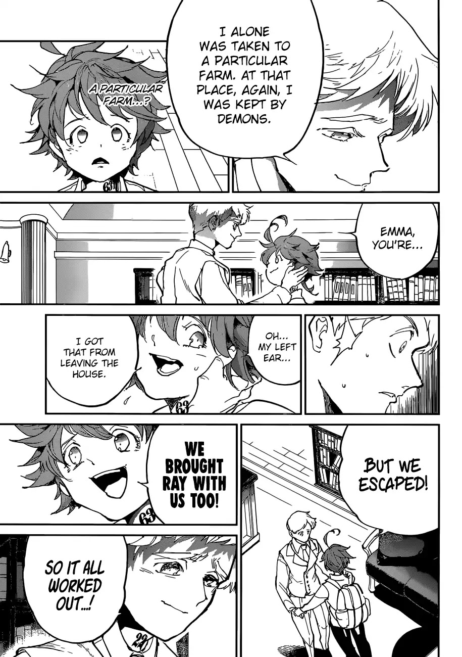 Yakusoku no Neverland Chapter 119 page 9 - Chapter 119: Unexpected Meeting
