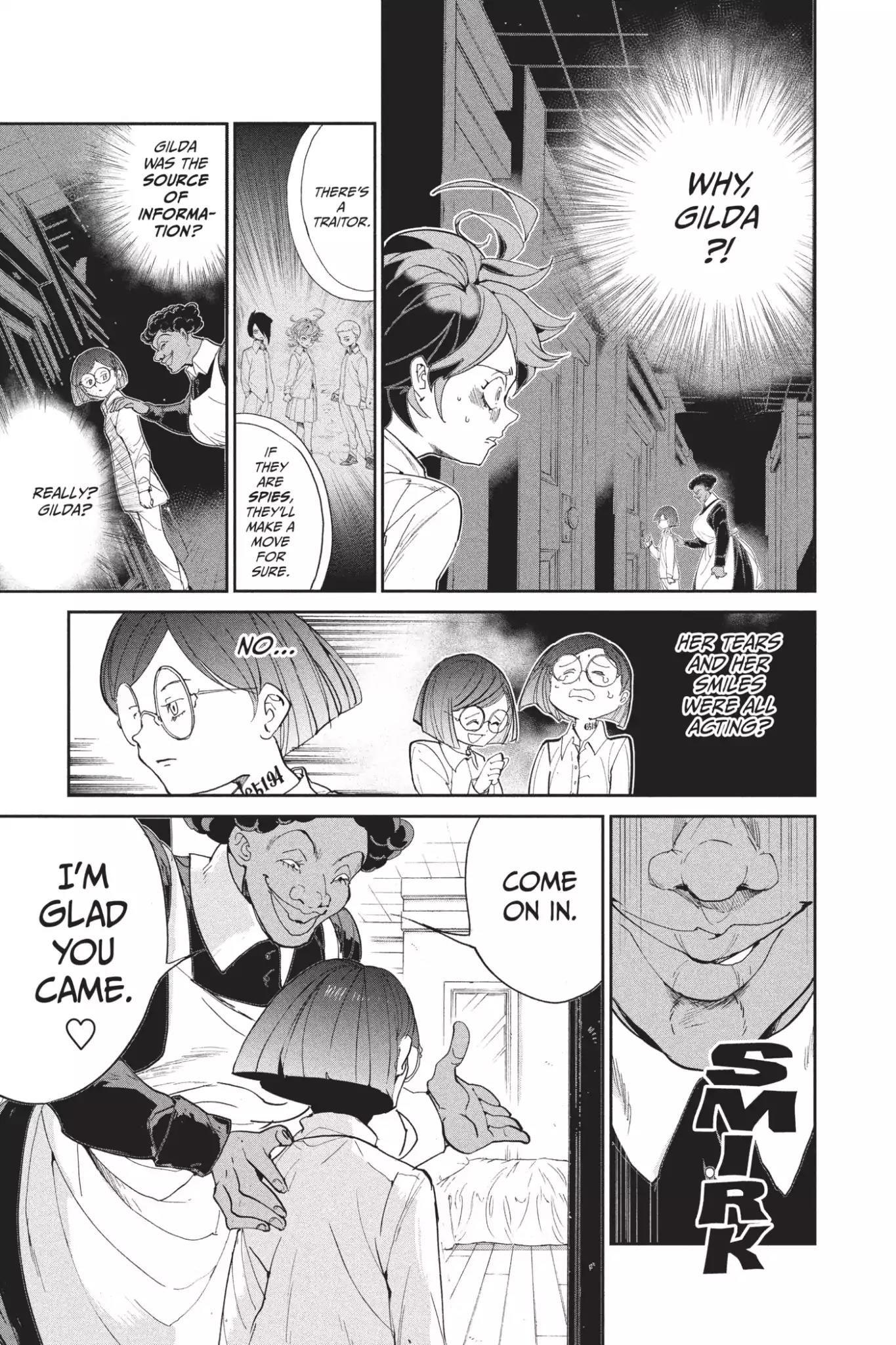 Yakusoku no Neverland Chapter 12 page 1 - Chapter 12: Traitor, Part 2