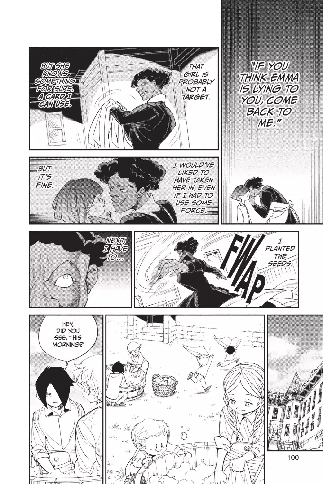 Yakusoku no Neverland Chapter 12 page 12 - Chapter 12: Traitor, Part 2