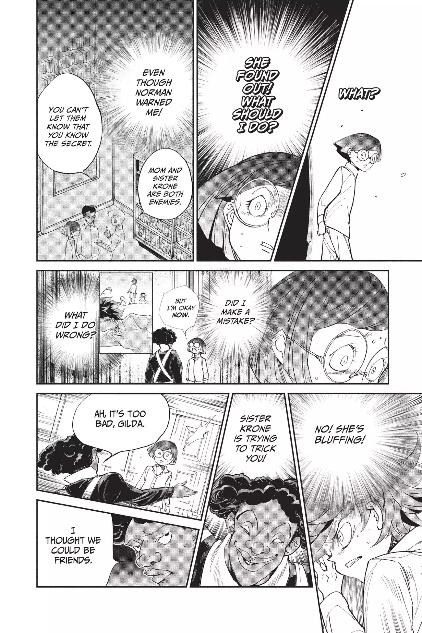 Yakusoku no Neverland Chapter 12 page 8 - Chapter 12: Traitor, Part 2