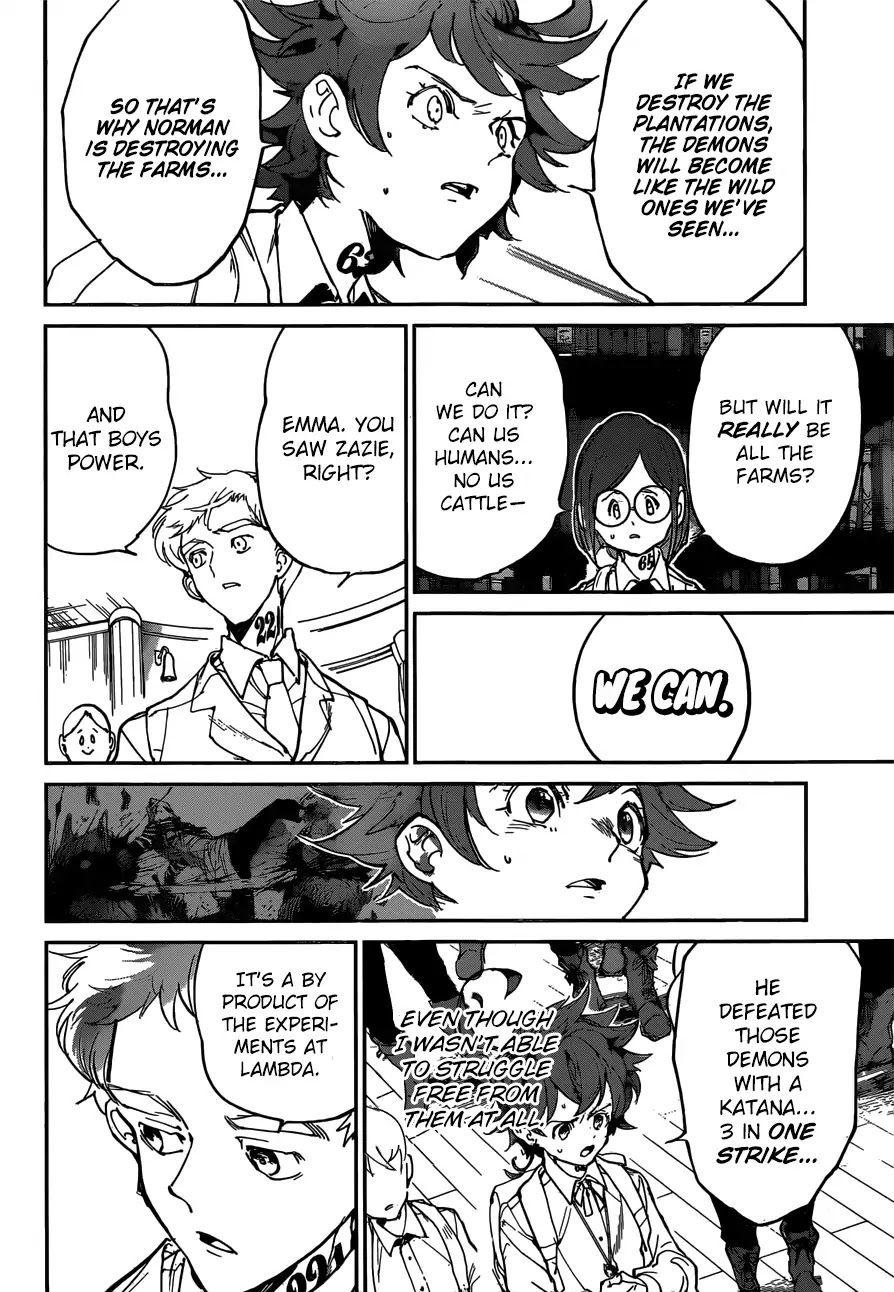 Yakusoku no Neverland Chapter 120 page 10 - Chapter 120 : Formless Monsters