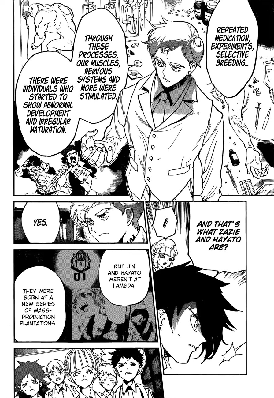 Yakusoku no Neverland Chapter 120 page 13 - Chapter 120 : Formless Monsters