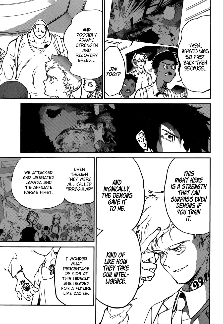 Yakusoku no Neverland Chapter 120 page 14 - Chapter 120 : Formless Monsters