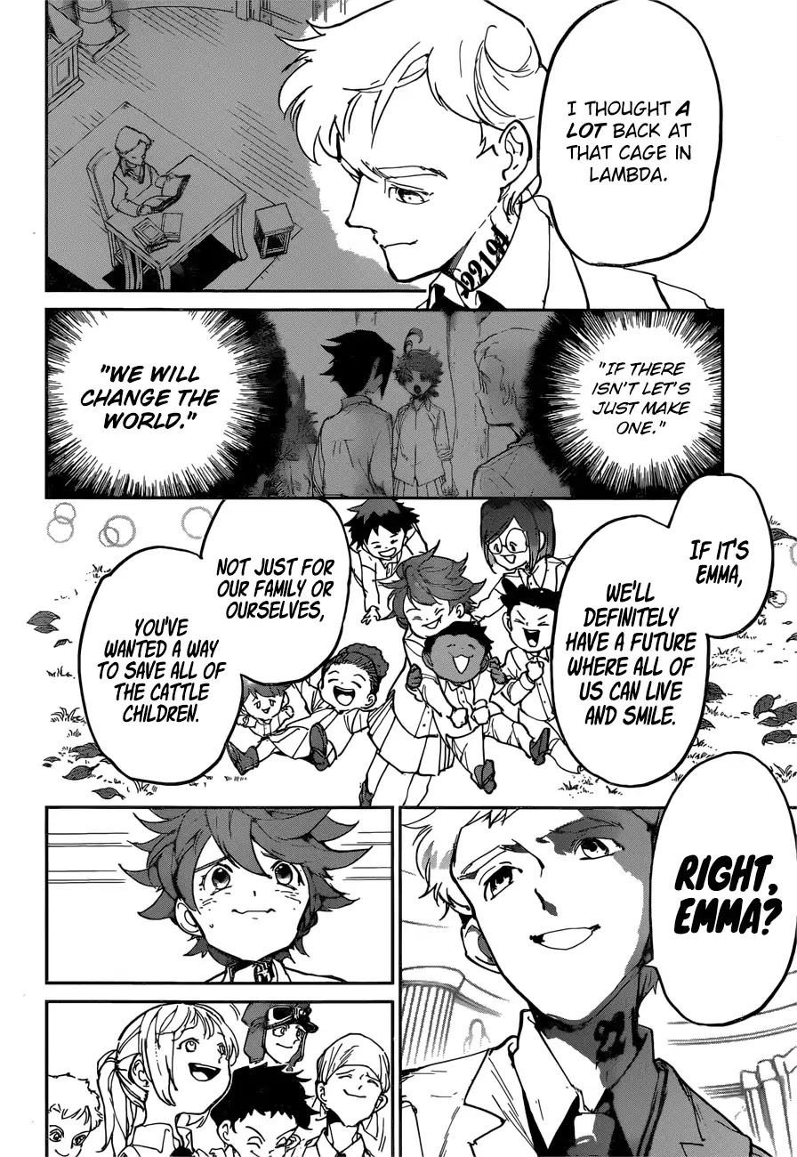 Yakusoku no Neverland Chapter 120 page 15 - Chapter 120 : Formless Monsters