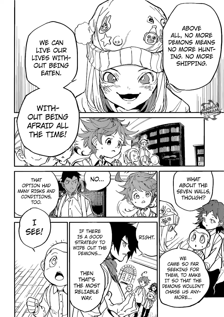 Yakusoku no Neverland Chapter 121 page 5 - Chapter 121: That's Great