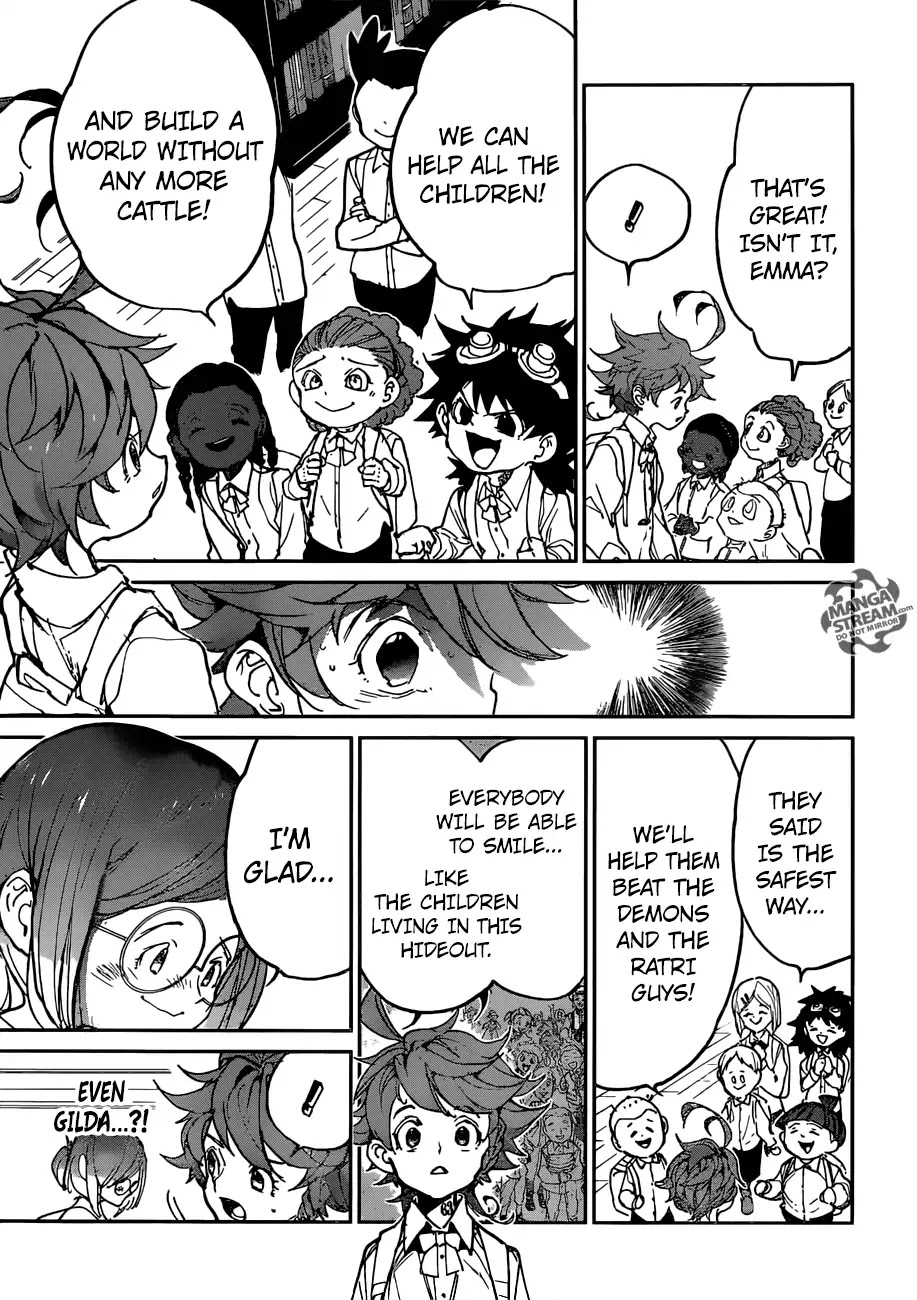 Yakusoku no Neverland Chapter 121 page 6 - Chapter 121: That's Great