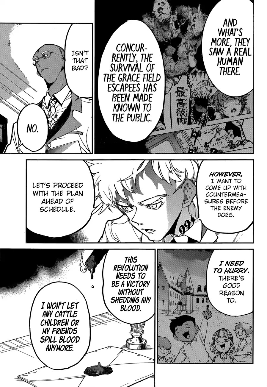 Yakusoku no Neverland Chapter 122 page 10 - Chapter 122: True Feelings