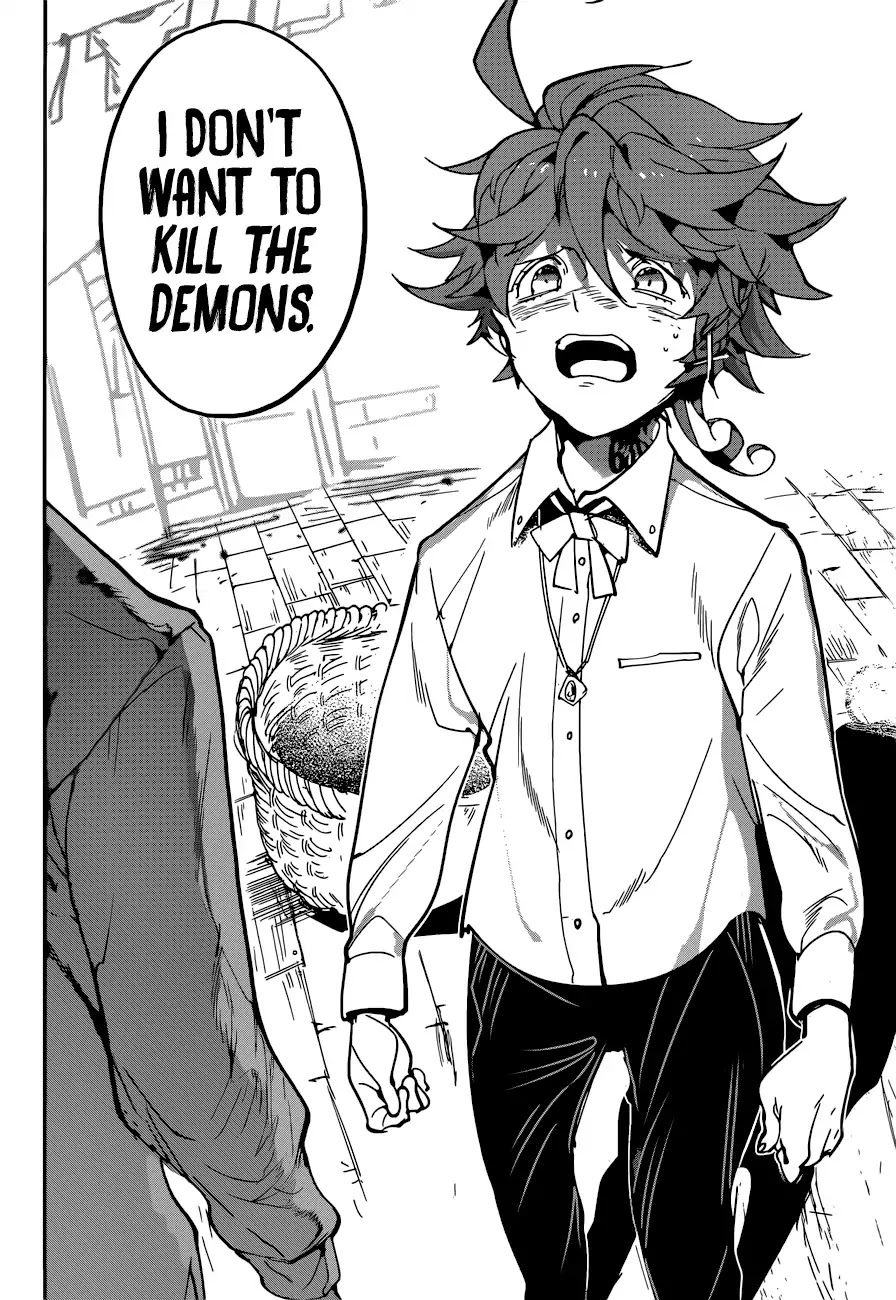 Yakusoku no Neverland Chapter 122 page 15 - Chapter 122: True Feelings