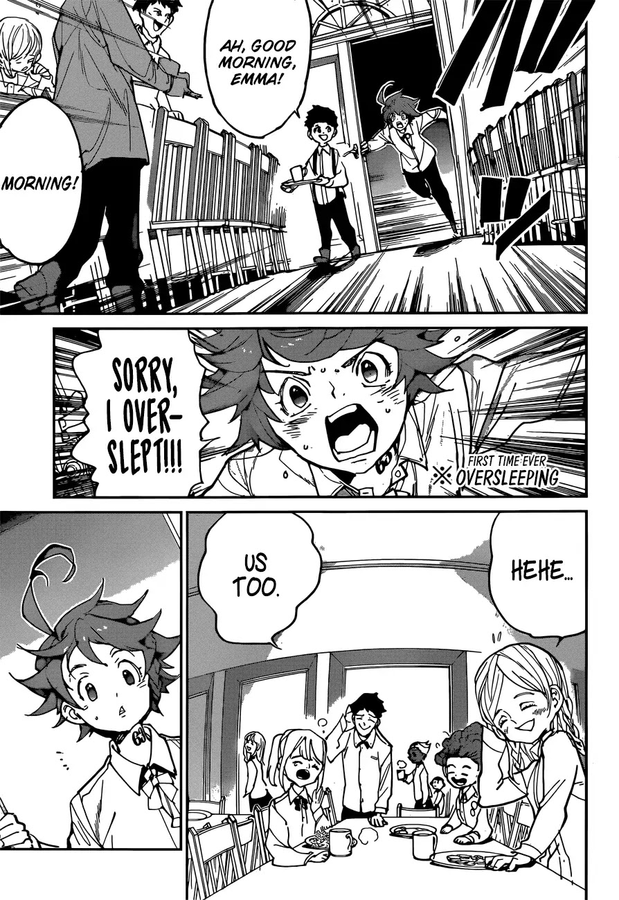 Yakusoku no Neverland Chapter 122 page 4 - Chapter 122: True Feelings