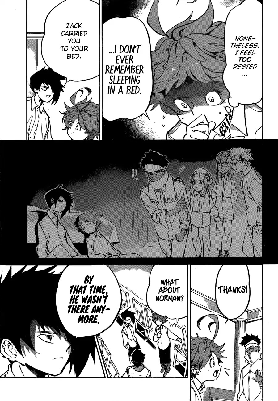 Yakusoku no Neverland Chapter 122 page 6 - Chapter 122: True Feelings