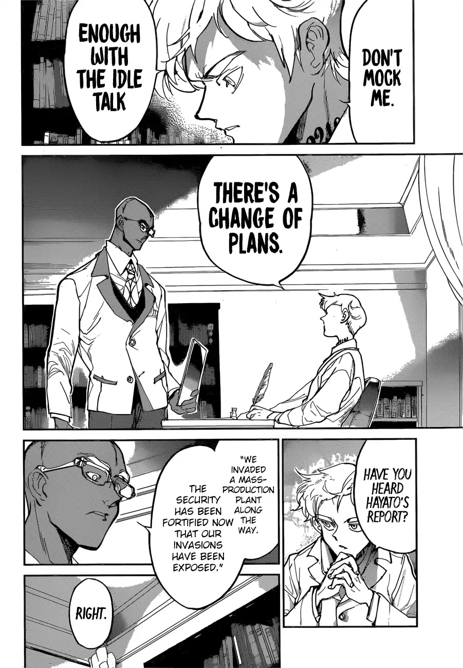 Yakusoku no Neverland Chapter 122 page 9 - Chapter 122: True Feelings