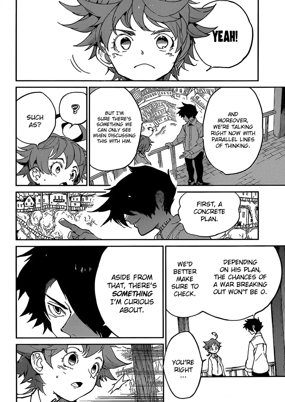 Yakusoku no Neverland Chapter 123 page 11 - Chapter 123: An Important Choice