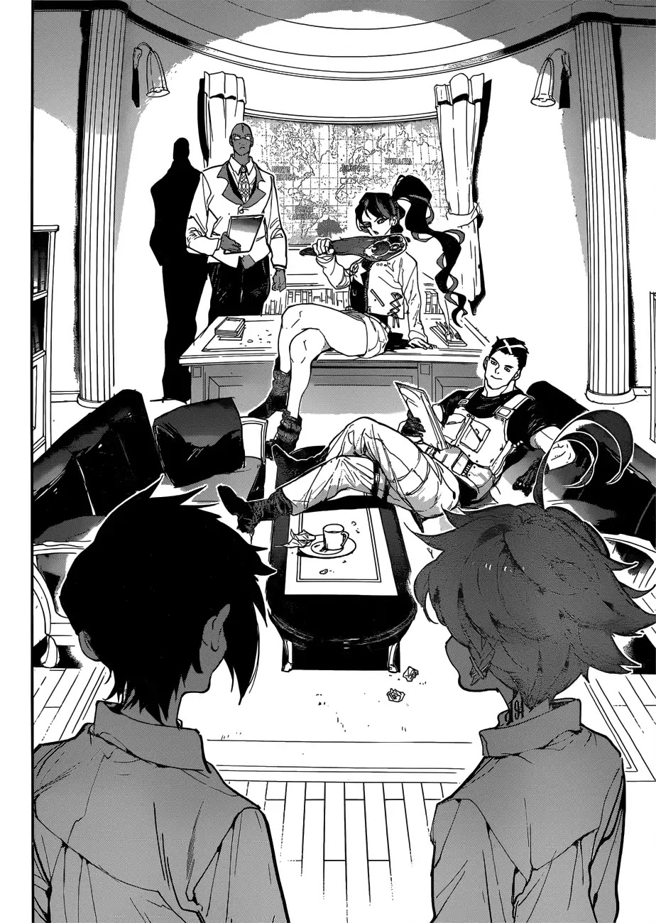 Yakusoku no Neverland Chapter 123 page 19 - Chapter 123: An Important Choice