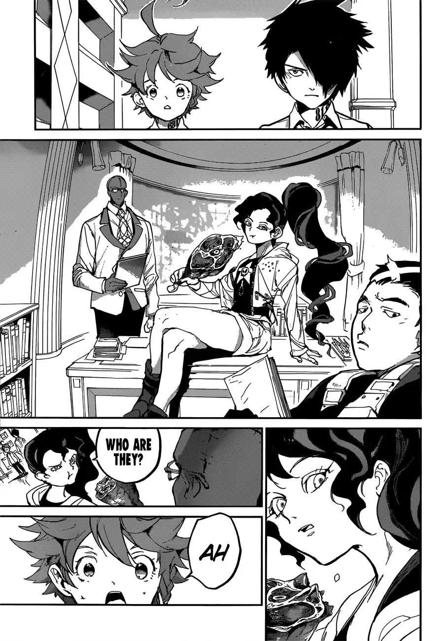 Yakusoku no Neverland Chapter 123 page 20 - Chapter 123: An Important Choice