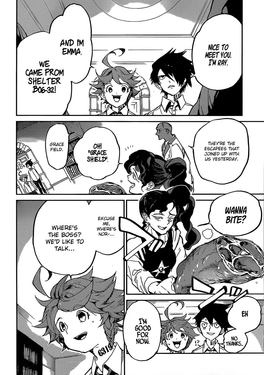 Yakusoku no Neverland Chapter 123 page 21 - Chapter 123: An Important Choice