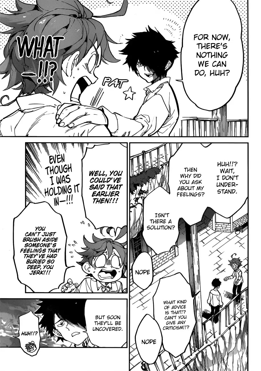 Yakusoku no Neverland Chapter 123 page 6 - Chapter 123: An Important Choice