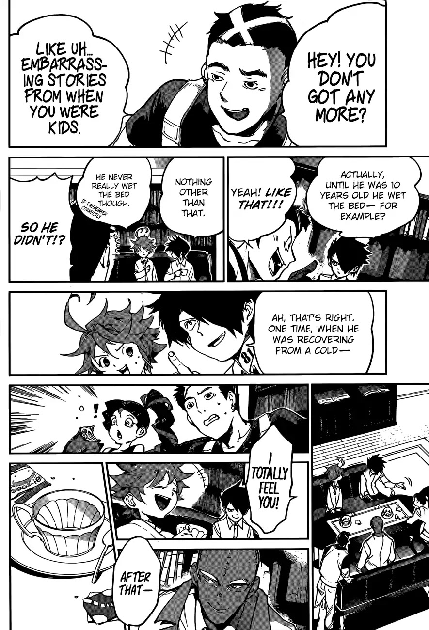 Yakusoku no Neverland Chapter 124 page 11 - Chapter 124: Spill It