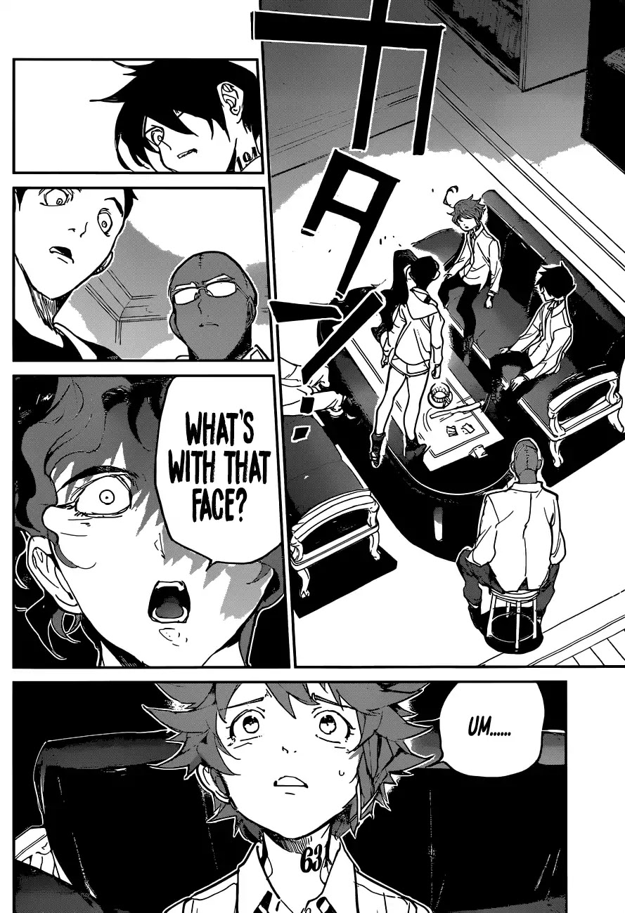 Yakusoku no Neverland Chapter 124 page 17 - Chapter 124: Spill It