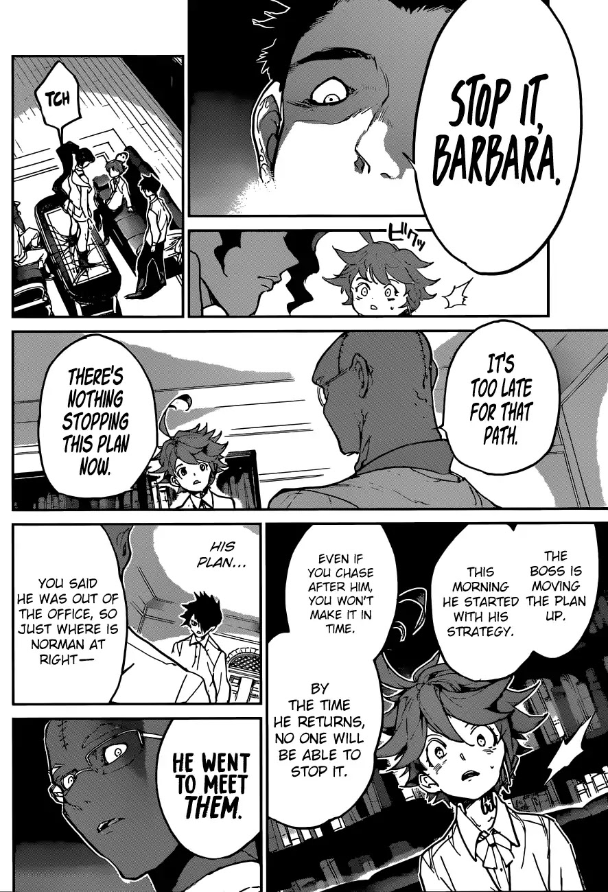 Yakusoku no Neverland Chapter 124 page 19 - Chapter 124: Spill It