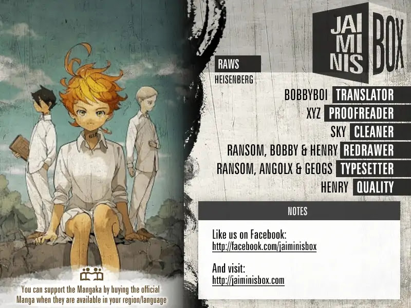 Yakusoku no Neverland Chapter 124 page 2 - Chapter 124: Spill It