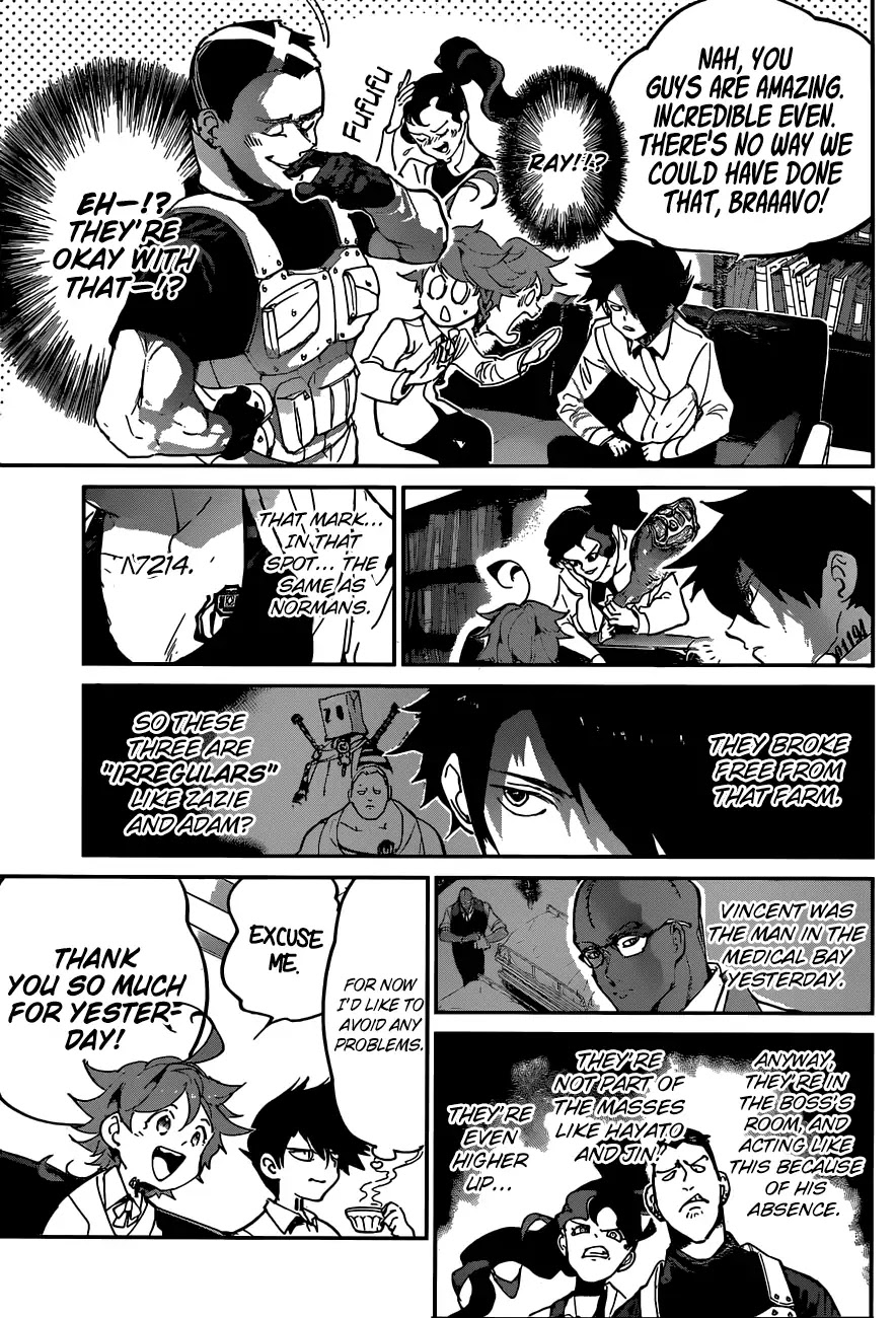 Yakusoku no Neverland Chapter 124 page 6 - Chapter 124: Spill It