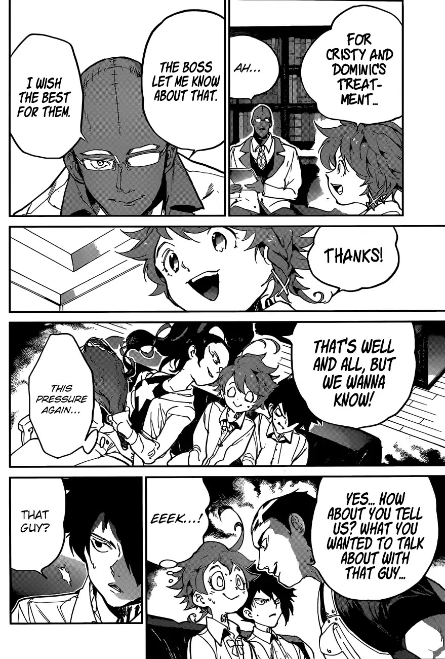 Yakusoku no Neverland Chapter 124 page 7 - Chapter 124: Spill It