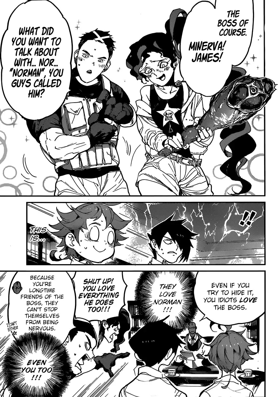 Yakusoku no Neverland Chapter 124 page 8 - Chapter 124: Spill It