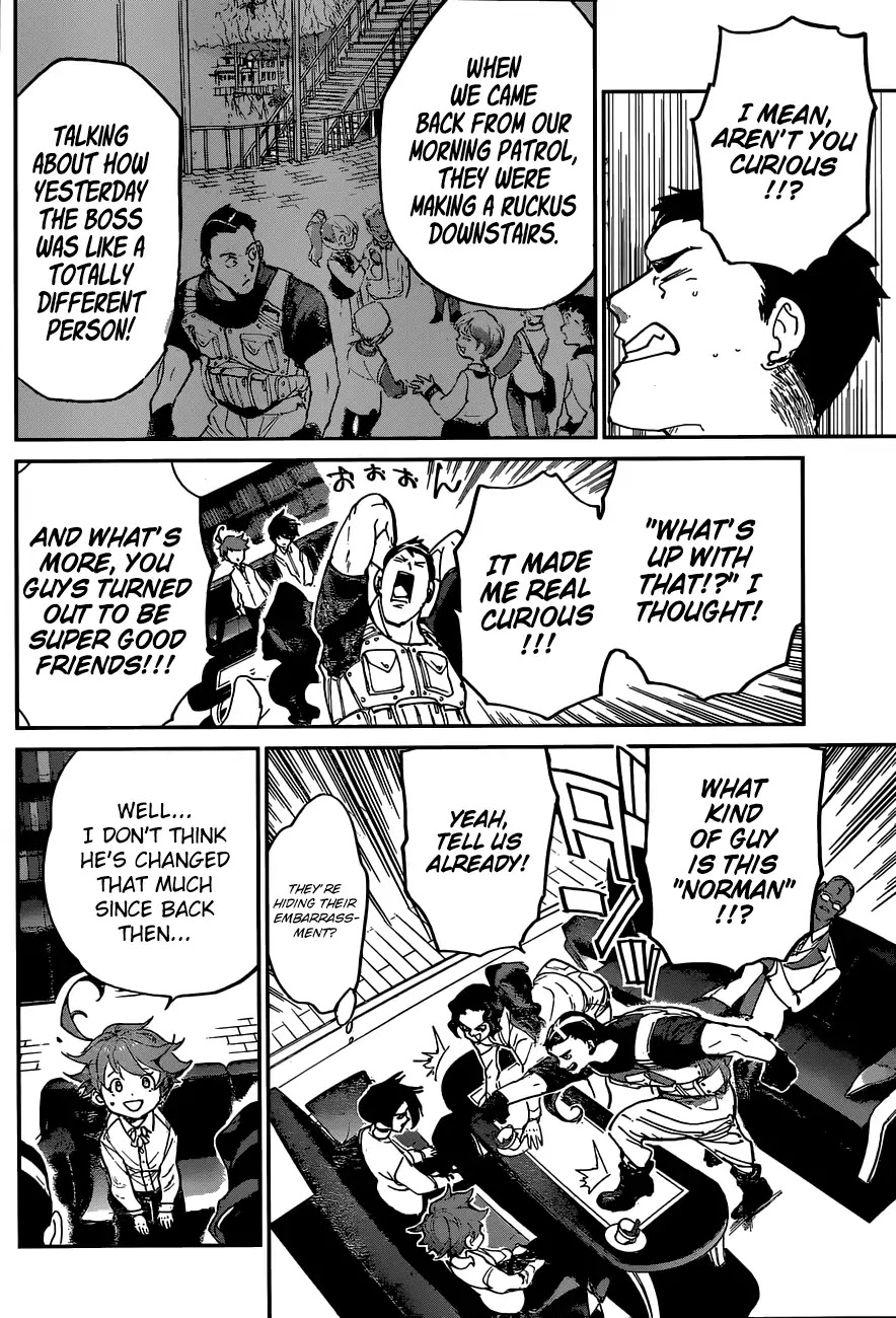 Yakusoku no Neverland Chapter 124 page 9 - Chapter 124: Spill It